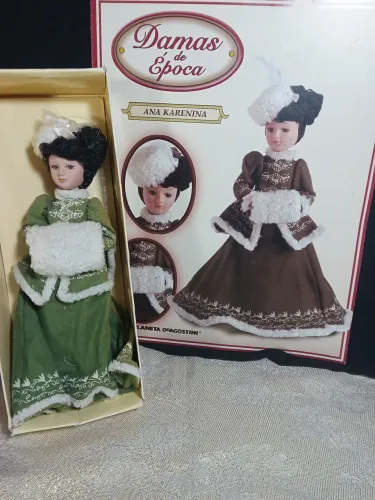 Bonecas vintage porcelana damas da epoca 