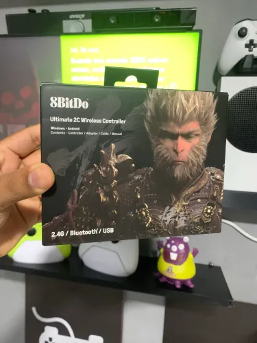 8bitdo black my semi-novo