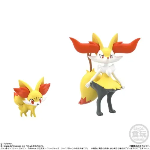 Pokemon: Scale World Bandai Set KALOS - Fennekin Braixen