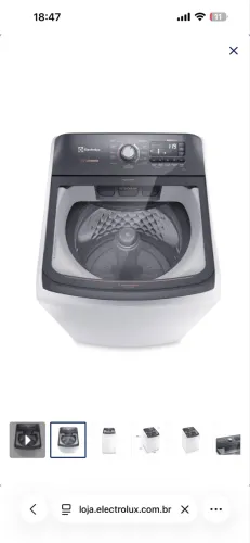 Máquina de lavar Eletrolux Premium Care 15 Kilos