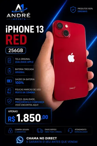iPhone 13 Red 256GB