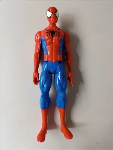 Boneco Brinquedo Colecionável Articulado - Titan Hero Series: Spider-Man (Homem Aranha) Ha