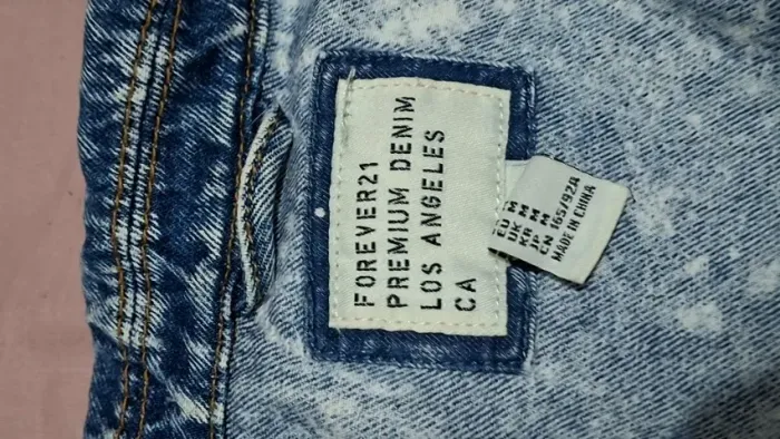 Jaqueta Jeans Forever 21