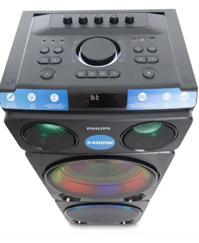 Vendo Torre de som Philips 2400W