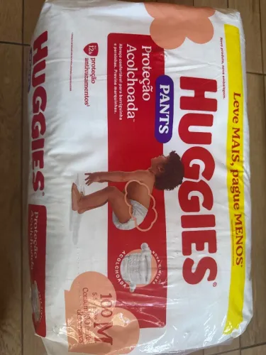 Fralda Huggies Pants - 100 - M