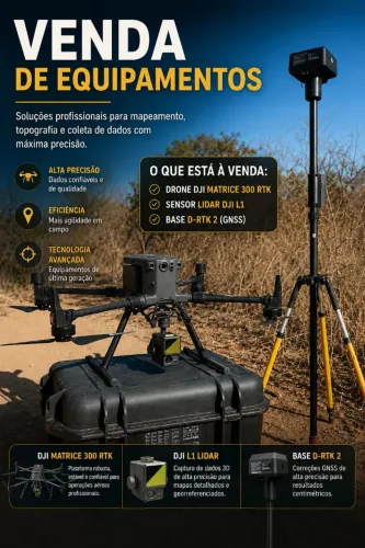 Drone Matrice 300 RTK - Sensor LIDAR L1