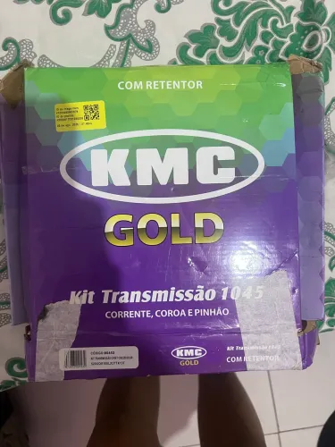 Kit Relação KMC Gold CBX 250 Twister 2002 a 2008 - Novo