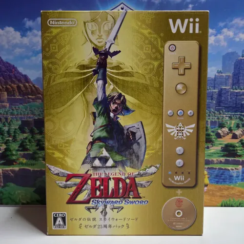 THE LEGEND OF ZELDA SKYWARD SWORD WII REMOTE BUNDLE