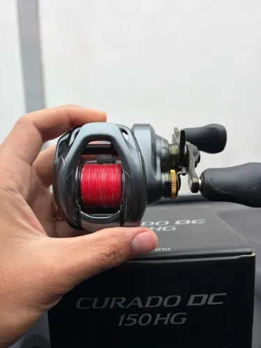 Carretilha Shimano curado DC 150 HG