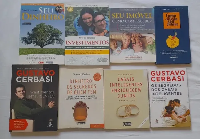 Livros Educação Financeira (Cerbasi, Halfeld)