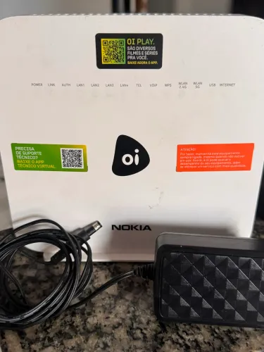 ROTEADOR WI-FI Fibra Optica 