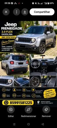 Jeep Renegade 1.8 4X2 Flex 16V Aut. 2020