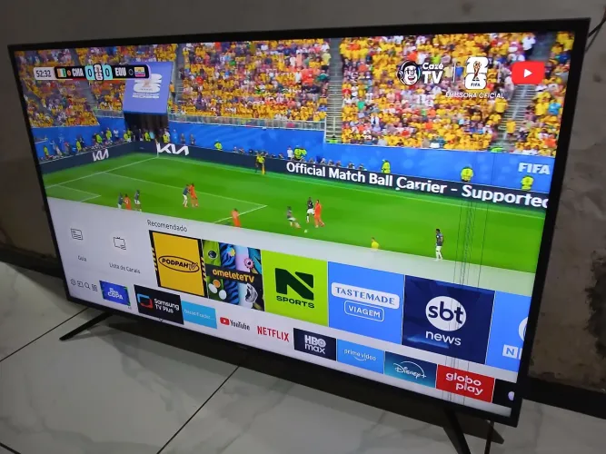 Tv Samsung 58 polegada smart 4k obs: leiam a descrição 