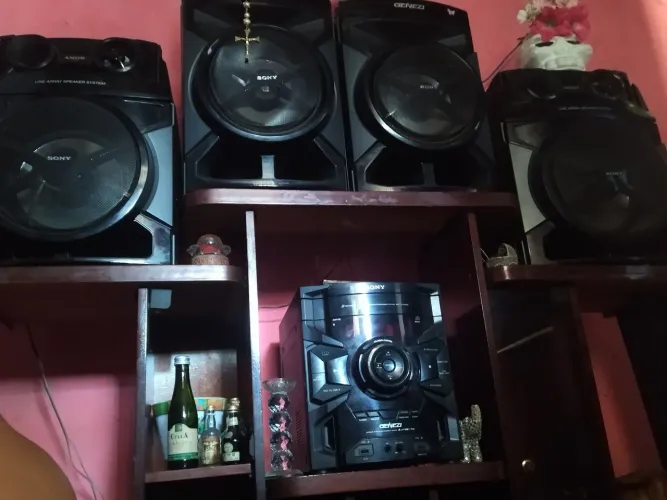 Vendo ou troco aparelho de som 