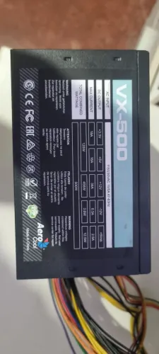 Fonte aerocool vx500 500w