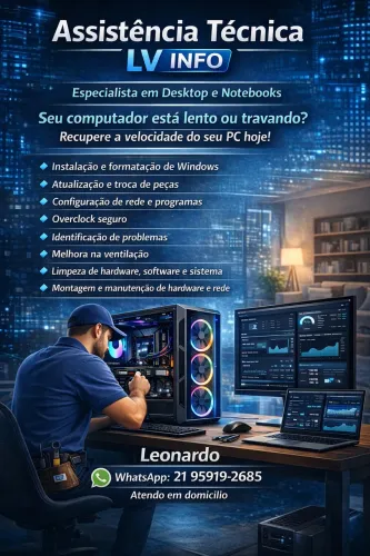 Conserto de Computador e Notebook 