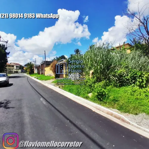 ITABORAÍ -Terreno 360m² à Venda Joaquim de Oliveira, rua asfaltada Cod(132IV)
