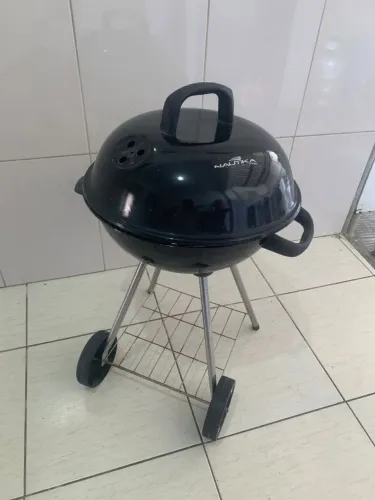 CHURRASQUEIRA A BAFO NAUTICA (POUCO USO, PERFEITO ESTADO)