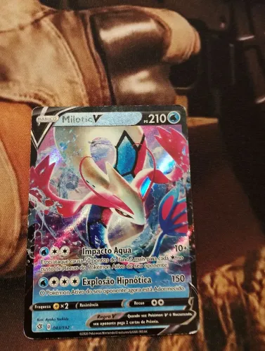 Carta Pokémon milotic v
