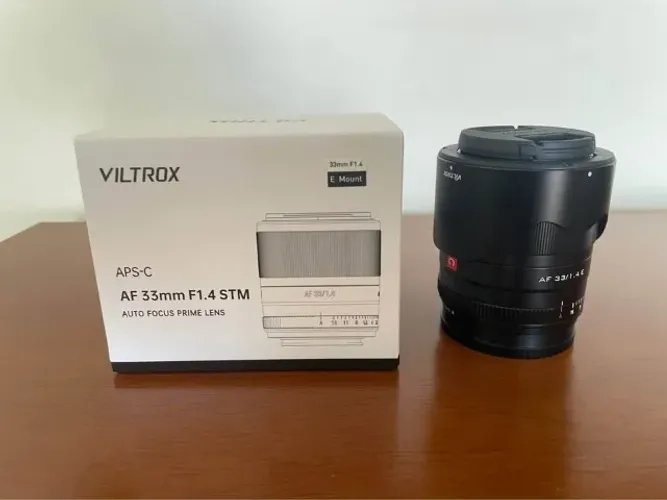 Lente Viltrox AF 33mm F1.4 STM
