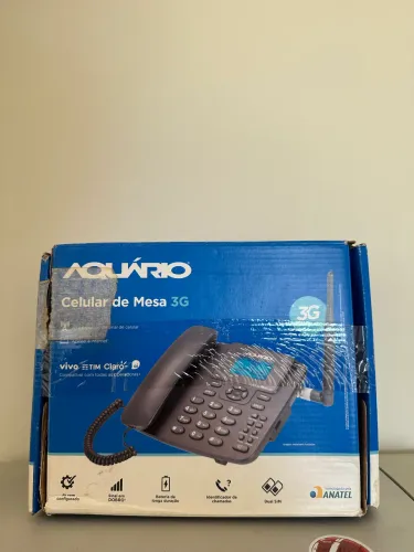 Telefone Celular rural de mesa aquário 3g novo 