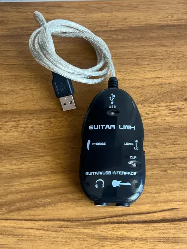 Interface USB para Guitarra Guitar Link P10 para PC