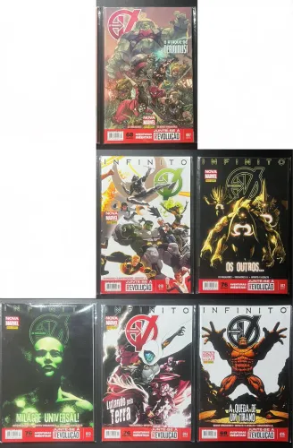 Os Vingadores Nova Marvel - 6 Edições Panini