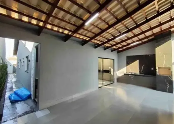 Casa com dois quartos aconchegante e moderna