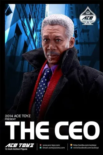 Boneco Ace Toys 1/6 Alfred Batman Morgan Escala 1/6 - Ace Toys Lucius Fox