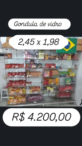 Gondula de vidro