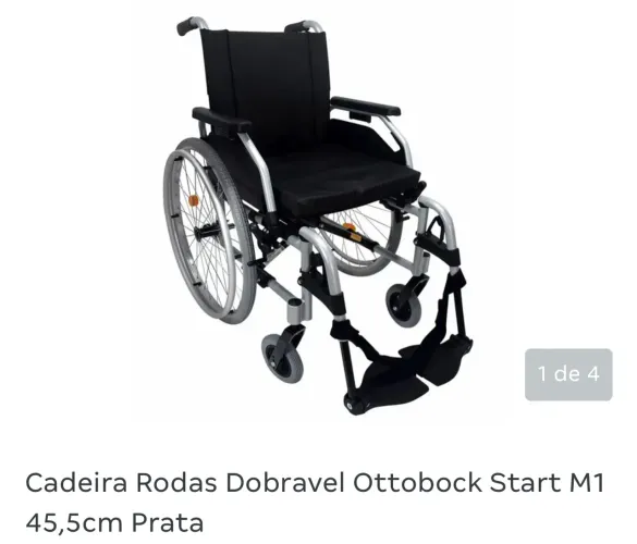 Cadeira de rodas nova 