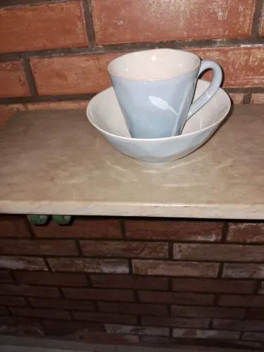 Caneca com pote para caldos e sopas