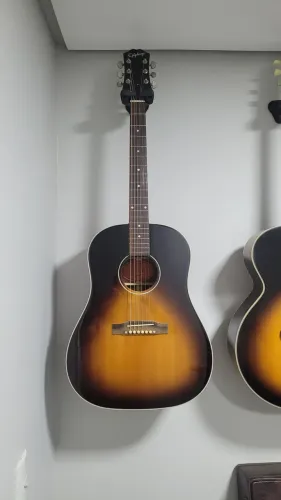 Violão epiphone j45 Slash - Inspired by gibson, todo sólido com case - takamine yamaha 