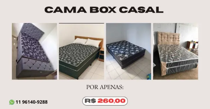 cama box casal (promoção)