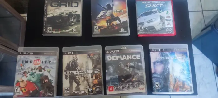 Pack Lote de 7 Jogos Sortidos F1 Grid Crysis Disney PS3 [PLAYSTATION 3]