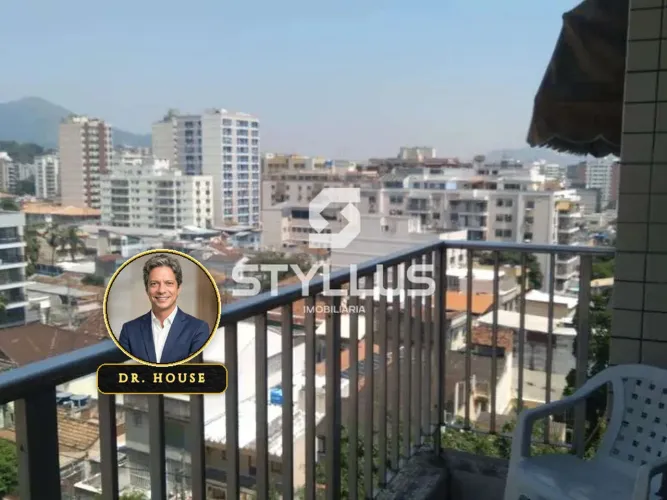 Cobertura Duplex Espaçosa com 2 Suítes e Terraço no Méier! M74N