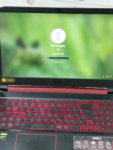 Notebook Gamer Acer Nitro 5 | i5-9300H | GTX 1650 | 8GB RAM | Impecável
