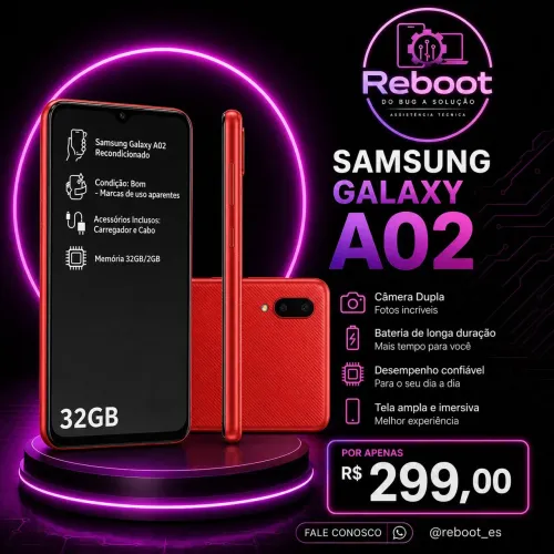 Celular A02 - Perfeito Estado 