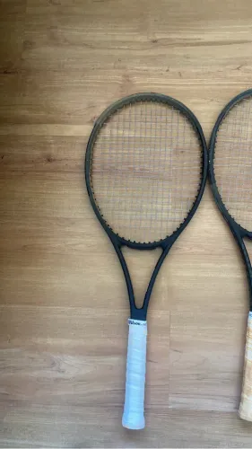 Par de Raquete de tênis profissional pro staff 97 roger federer v11