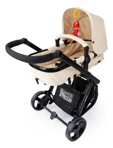 Carrinho de bebê e bebê conforto Travel System Mobi Trio Safety