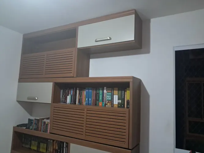 Armário de cozinha ou livros