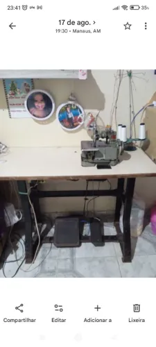 Máquina overloque $700,00
