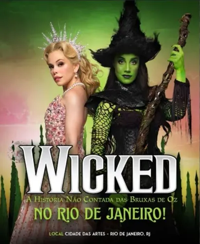 WICKED - 5 de agosto - Meia