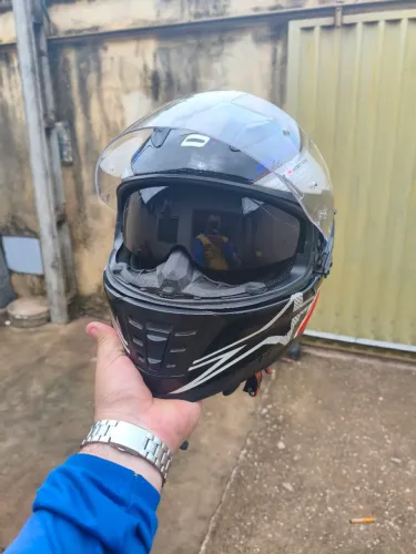 Vendo capacete norisk France 02 Tamanho 62