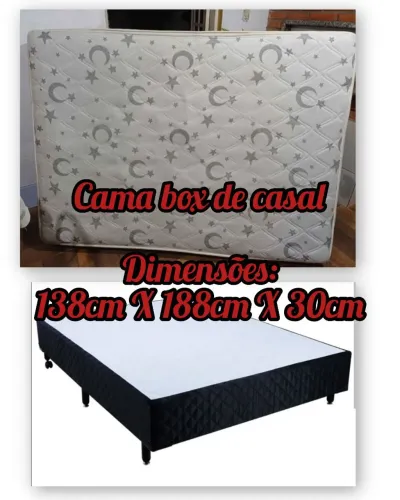 Cama box de casal