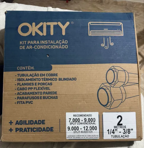 Kit para instalação de ar condicionado
