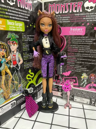 Monster high clawdeen 1600 completa