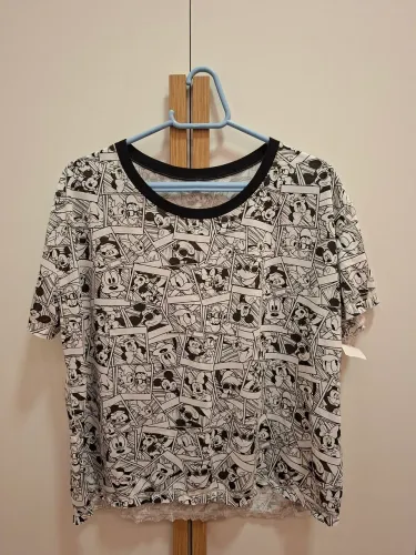 Camisa manga curta, tema Disney 