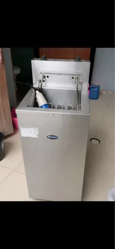 ? Fritadeira Elétrica Profissional Inox 20 Litros 