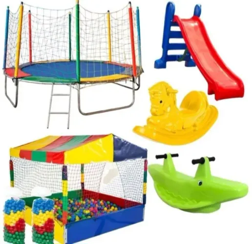 Cama Elástica kit festas